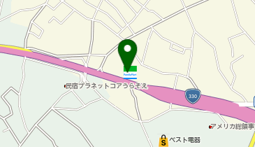 沖縄ファミリーマート バイパス嘉数二丁目店の地図画像