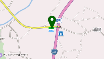 沖縄ファミリーマート 海洋博公園前店の地図画像