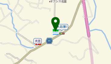 沖縄ファミリーマー名護大北三丁目店の地図画像