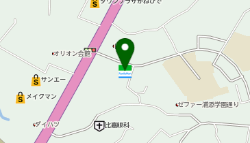 沖縄ファミリーマート 港川小学校前店の地図画像