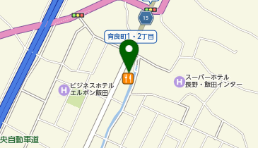 ジョリーパスタ 飯田店の地図画像