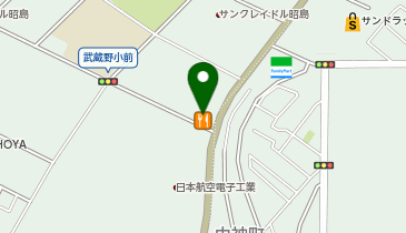 ジョリーパスタ 昭島店の地図画像