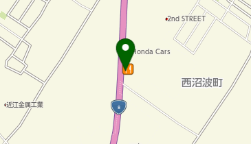 ジョリーパスタ 彦根店の地図画像