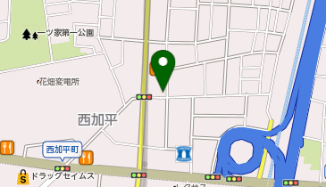 ジョリーパスタ 足立六町店の地図画像