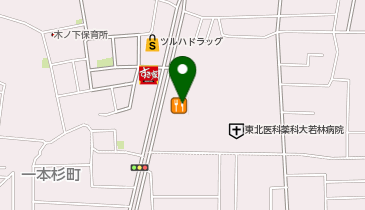 ジョリーパスタ 仙台大和町店の地図画像