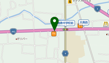 ジョリーパスタ 八女店の地図画像