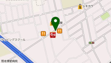 ジョリーパスタ 熊本武蔵ケ丘店の地図画像