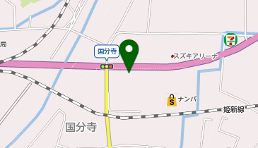 ジョリーパスタ 津山店の地図画像