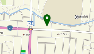 ジョリーパスタ 盛岡本宮店の地図画像