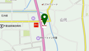 なか卯 天童店の地図画像