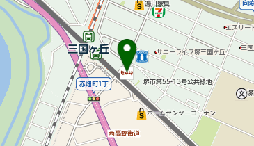 なか卯 三国ヶ丘駅前店の地図画像