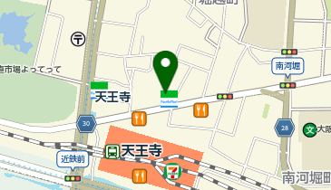 なか卯 天王寺駅北口店の地図画像