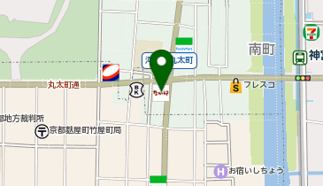 なか卯 河原町丸太町店の地図画像