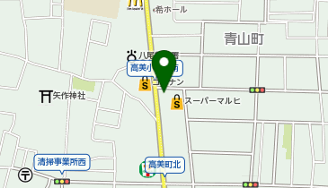 なか卯 八尾店の地図画像