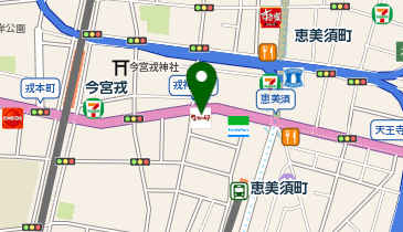 なか卯 恵美須店の地図画像