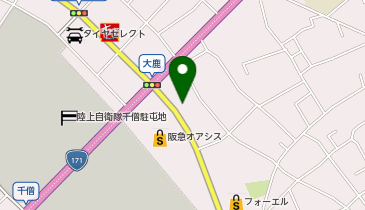 なか卯 伊丹大鹿店の地図画像