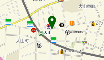 なか卯 大山店の地図画像