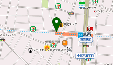 なか卯 葛西店の地図画像