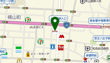 なか卯 八王子店の地図画像