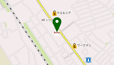 なか卯 北本中丸店の地図画像