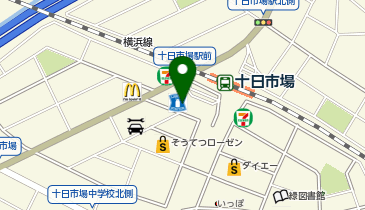 なか卯 十日市場店の地図画像