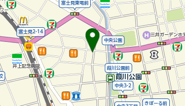 なか卯 千葉富士見店の地図画像