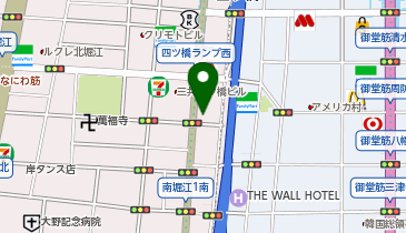 なか卯 南堀江店の地図画像