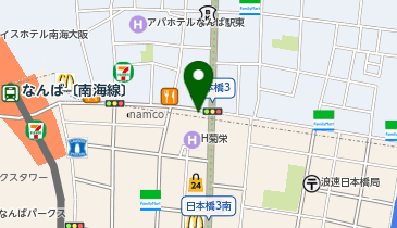 なか卯 なんさん通店の地図画像
