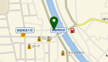 なか卯 上賀茂店の地図画像
