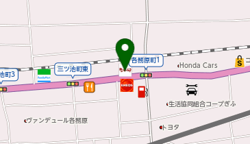 なか卯 各務原鵜沼店の地図画像