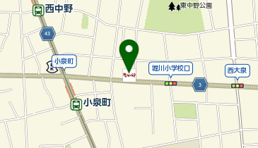 なか卯 富山東中野店の地図画像