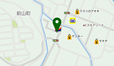 なか卯 関稲口店の地図画像