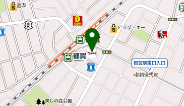 なか卯 都賀駅前店の地図画像