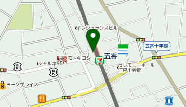 なか卯 五香駅前店の地図画像