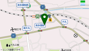 なか卯 稲城南多摩店の地図画像