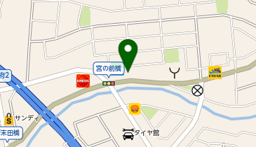 なか卯 神戸伊川谷店の地図画像