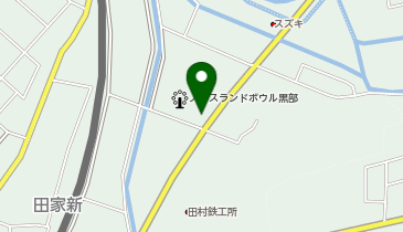 なか卯 黒部田家店の地図画像