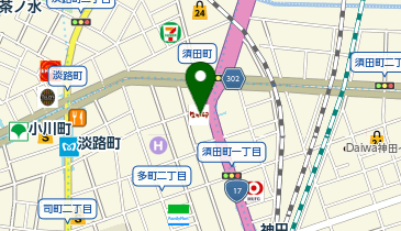 なか卯 神田須田町店の地図画像