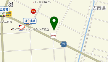 なか卯 岐阜大学前店の地図画像