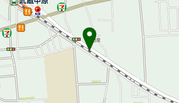 なか卯 武蔵中原店の地図画像