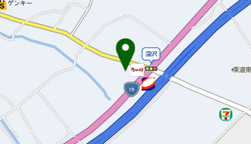 なか卯 19号中津川店の地図画像