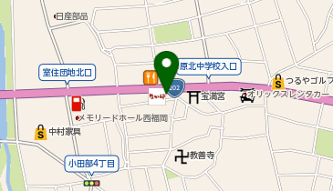 なか卯 福岡小田部店の地図画像