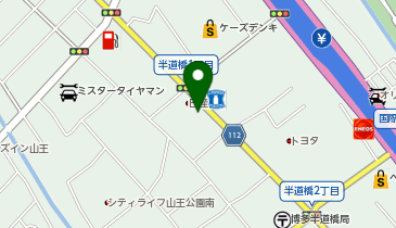 なか卯 福岡半道橋店の地図画像