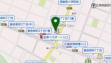 なか卯 広島南観音店の地図画像