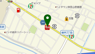 なか卯 広島緑井店の地図画像