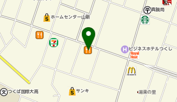 ココス 土浦店の地図画像