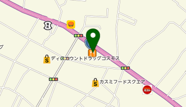 ココス 水戸茨大前店の地図画像