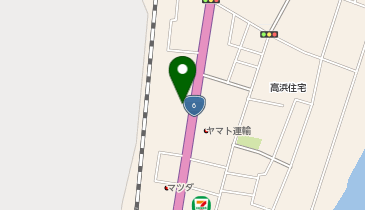 ココス 高萩店の地図画像