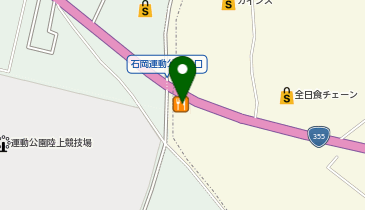ココス 石岡玉里店の地図画像