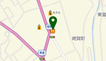 ココス 常陸大宮店の地図画像